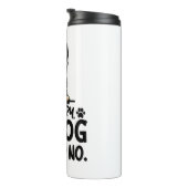 Duitse herder Stickers - Het spijt me dat mijn hon Thermosbeker (Geroteerd rechts)