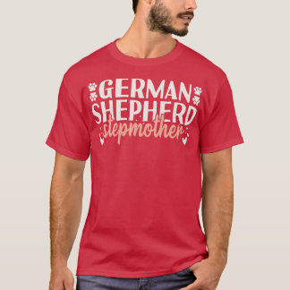 Duitse herder stiefmoeder cadeau t-shirt