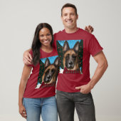 Duitse Herder T-shirt (Unisex)