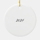 Duitse Herder Tan & Zwarte Herdening Keramisch Ornament (Achterkant)