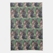 duitse herder theedoek (Verticaal)