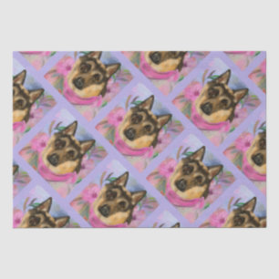 DUITSE HERDER      TISSUEPAPIER