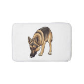 Duitse herder Tracking Badmat (Voorkant)