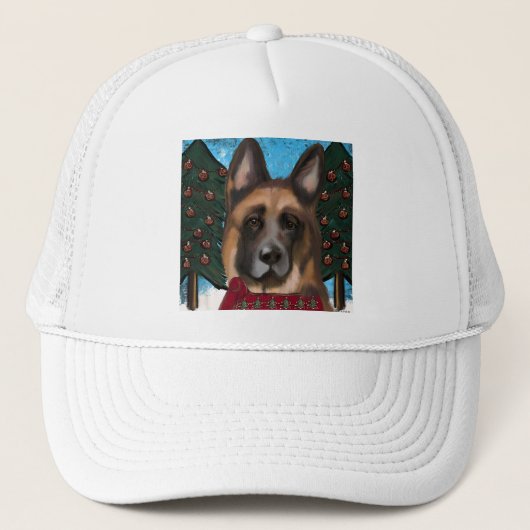 Duitse Herder Trucker Pet (Voorkant)