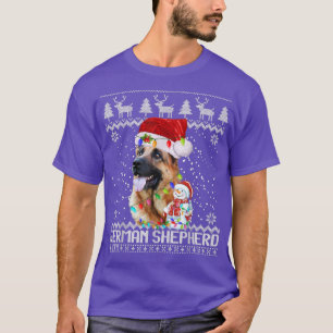 duitse herder Ugly KerstSweaters T-shirt