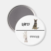 Duitse Herder Vaatwasser Magneet (Voorkant / Achterkant)