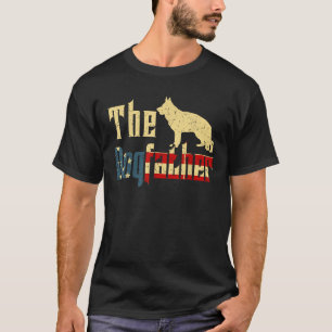 Duitse herder vaders dag cadeau hondenvader hond v t-shirt