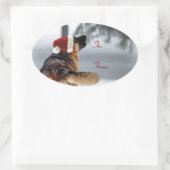 Duitse herder vakantie cadeau Labels (Tas)