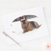 Duitse herder vakantie cadeau Labels (Envelop)