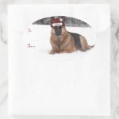 Duitse herder vakantie cadeau Labels (Tas)