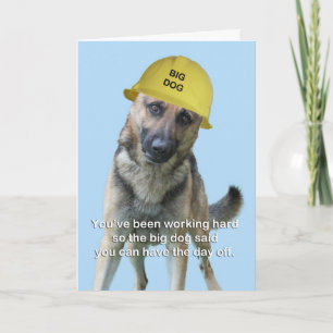 Duitse herder verjaardag Kaart door Focus for a Ca