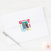 Duitse Herder Vierkante Sticker (Envelop)