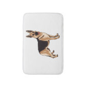 Duitse herderhond badmat (Voorkant Verticaal)