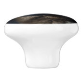 Duitse herderhond keramische knop (Zijkant)