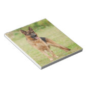 Duitse herderhond notitieblok (Schuin)