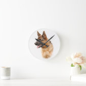 Duitse herderhond ronde klok (Huis)