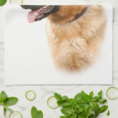 Duitse herderhond theedoek (Gevouwen)