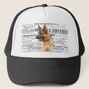 Duitse herderhond trucker pet