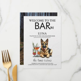 Duitse Herders Bar Menu