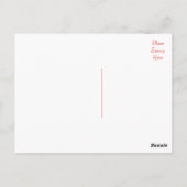 Duitse herderschapspuppy dog blanco postkaart (Achterkant)