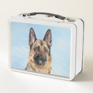 Duitse herderschilderkunst - Kute Original Dog Art