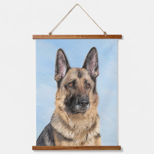 Duitse herderschilderkunst - Kute Original Dog Art Hangend Wandkleed