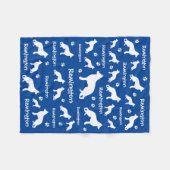 Duitse herdersdeken | Loyaal & liefdevol cadeau Fleece Deken (Voorkant (Horizontaal))