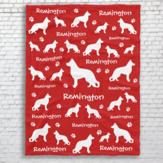 Duitse herdersdeken | Loyaal & liefdevol cadeau Fleece Deken