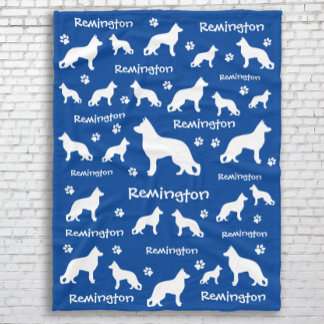 Duitse herdersdeken | Loyaal & liefdevol cadeau Fleece Deken