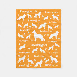 Duitse herdersdeken | Loyaal & liefdevol cadeau Fleece Deken