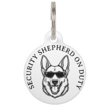Duitse Herdershond Beveiligings ID Tag