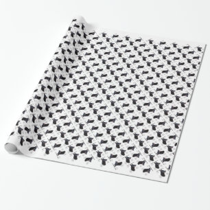Duitse herdershond (blk) Geschiedenis Ontwerp Cadeaupapier