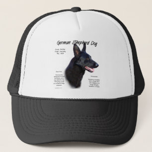 Duitse herdershond (blk) Geschiedenis Ontwerp Trucker Pet