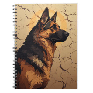 🐕 Duitse Herdershond Decoratie Voor Hondenbezitte Notitieboek
