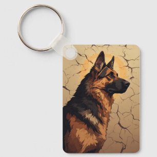 🐕 Duitse Herdershond Decoratie Voor Hondenbezitte Sleutelhanger