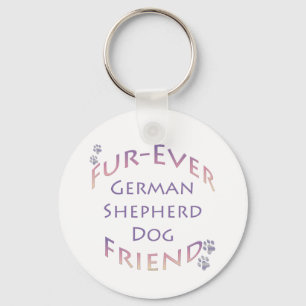 Duitse herdershond Furever Sleutelhanger