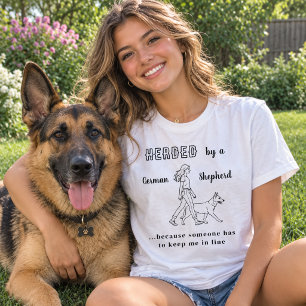 Duitse Herdershond GSD humor T-shirt