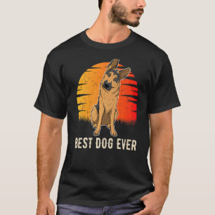 Duitse Herdershond Gsd Zonsondergang 3 T-shirt