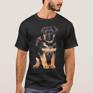 Duitse Herdershond Herder Hond Moeder Vader Liefde T-shirt