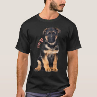 Duitse Herdershond Herder Hond Moeder Vader Liefde T-shirt