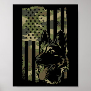 Duitse Herdershond - Hondenliefhebber Herder Ameri Poster