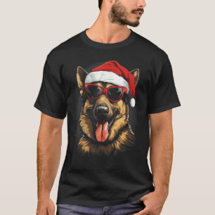 Duitse Herdershond Kerst Kleding Familie Match T-shirt