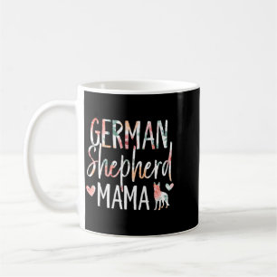 Duitse Herdershond Mama Hond Liefhebber Voor Moede Koffiemok