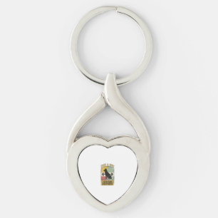 Duitse Herdershond Meisje Vintage Hond Liefhebber Sleutelhanger