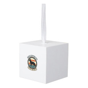 Duitse Herdershond Moeder Vintage Hond Liefhebber  Kubus Ornament