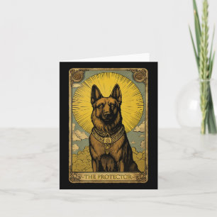 Duitse herdershond Tarot Kaart