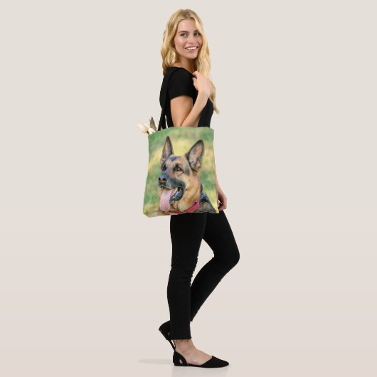 Duitse Herdershond Tote Bag (Op model)