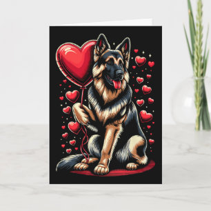 Duitse Herdershond Valentijnsdag Hondeneigenaar Wa Kaart