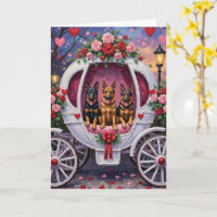 Duitse Herdershond Valentijnsdag