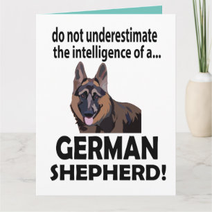 Duitse Herdershond Verjaardag Duitse Herdershond Kaart